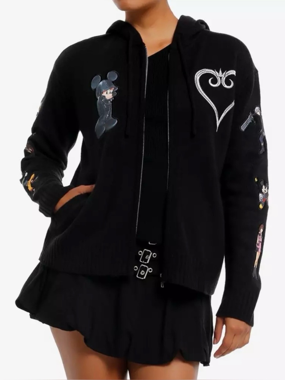Kingdom Hearts Zip Sweater